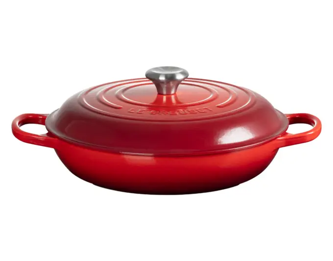 LE CREUSET Gourmet-Profitopf Signature kirschrot ø 30 cm 3.5 l