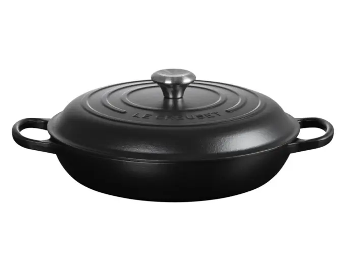 LE CREUSET Gourmet-Profitopf Signature schwarz ø 30 cm 3.5 l