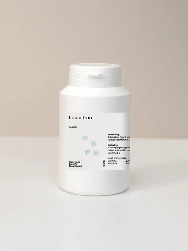 Lebertran Kapseln