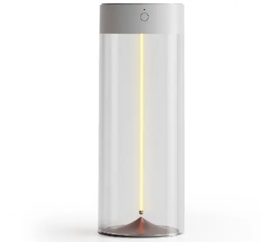 LED-Campinglampe mit Touchsteuerung und Kugeldesign