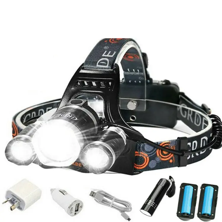 LED-Stirnlampe, wasserdicht, Flugzeug-Stil