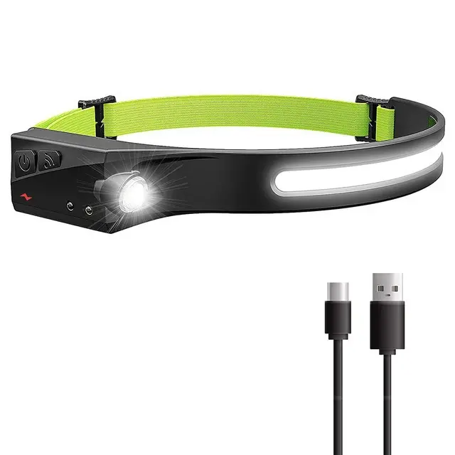LED-Stirnlampe zum Laufen & Fischen