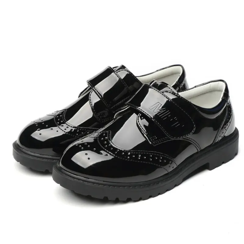 Leder-Halbschuhe für Jungen