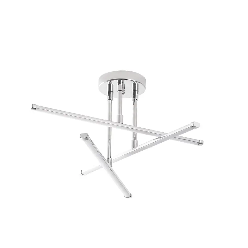 Ledflower Deckenleuchte - Chrome