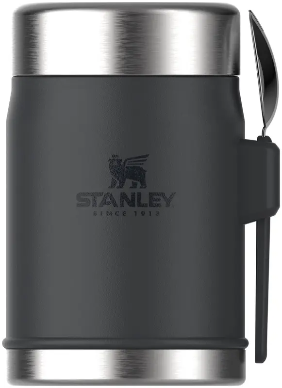 Legendary Food Jar + Spork 0.4l black 2.0