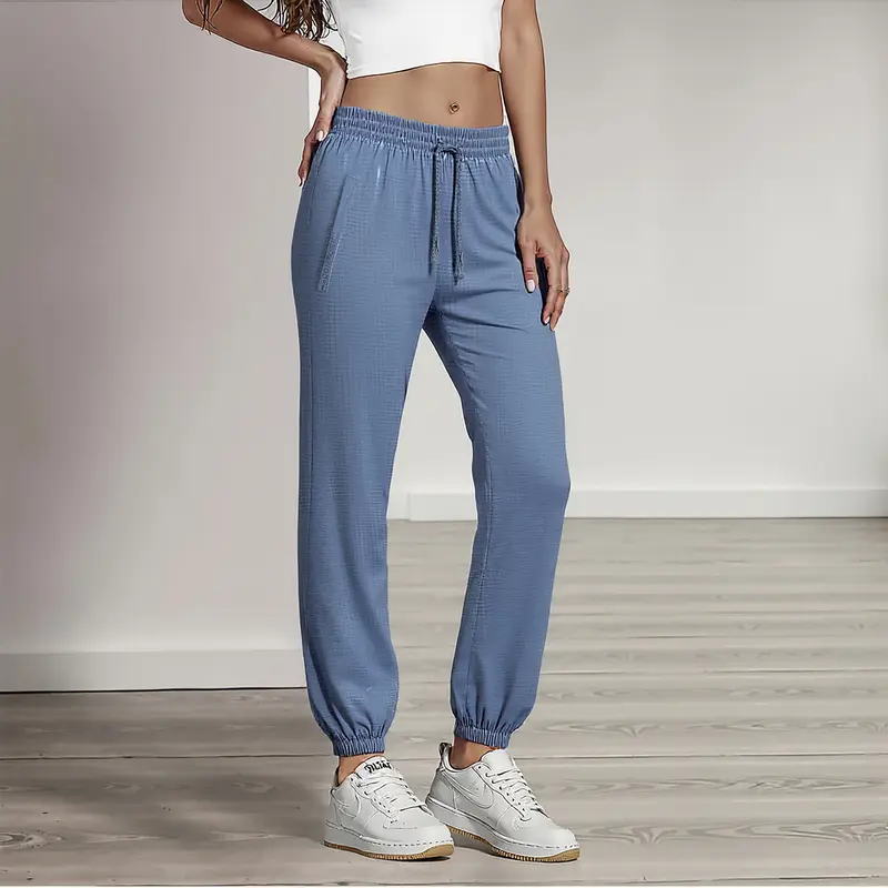 Leggings aus Eisseide mit hohem Bund