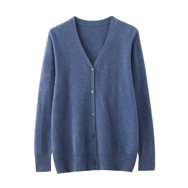 Leichter Herren Cardigan aus reiner Wolle