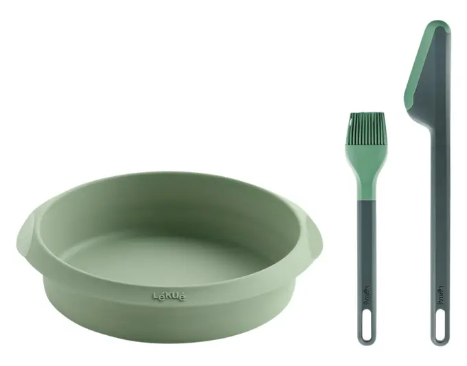 LÉKUÉ Set 3-teilig für Heissluftfritteuse