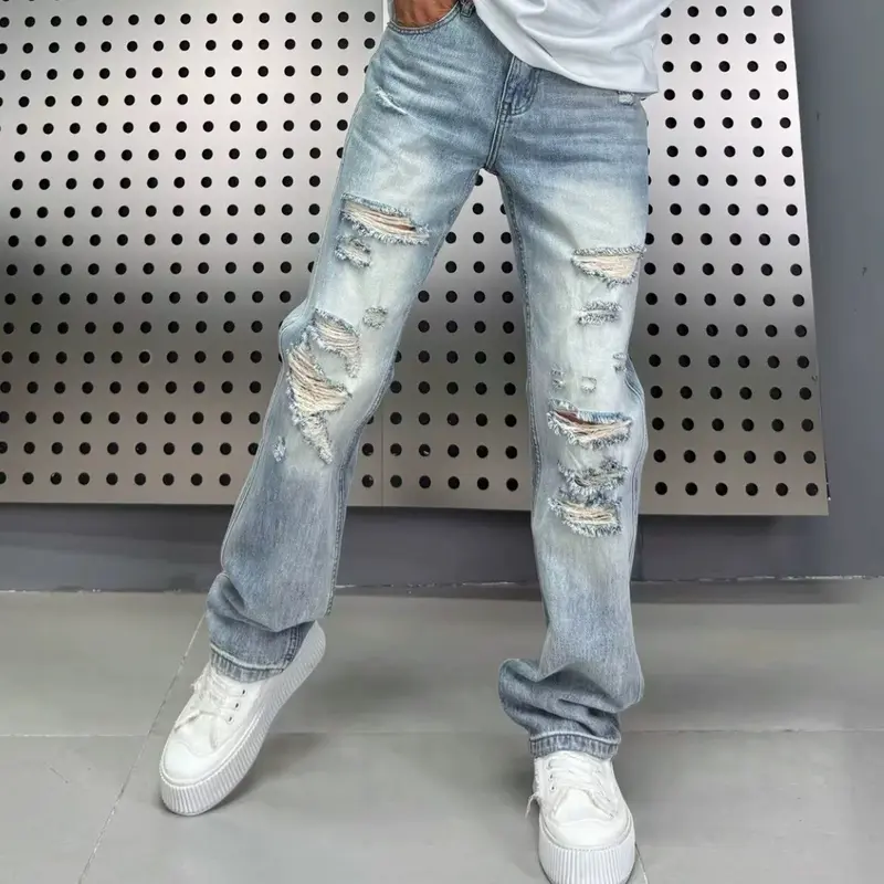 Lichtblaue Herrenjeans