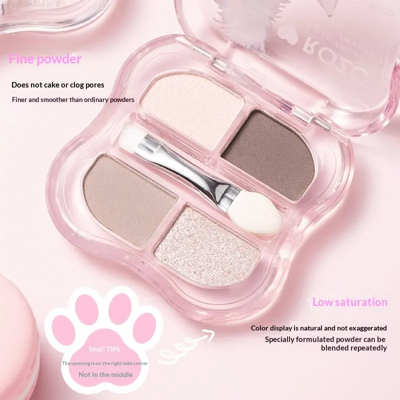 Lidschatten-Palette für ausdrucksstarke Augen