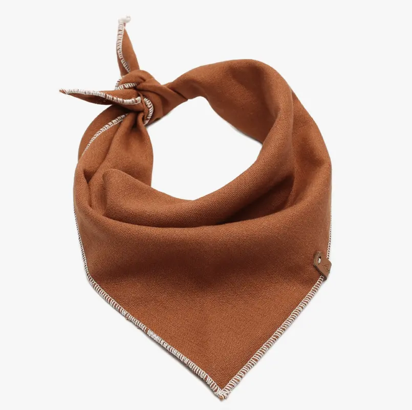 Lieblingspfote Hundehalstuch "Terracotta"