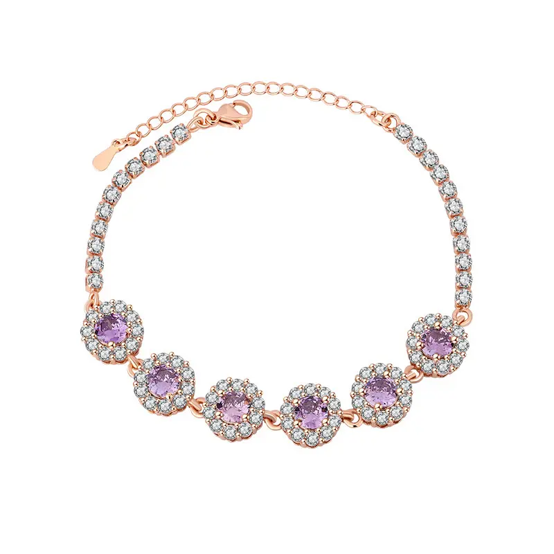 Lila Zirkon Armreif – Sweet Cool Style