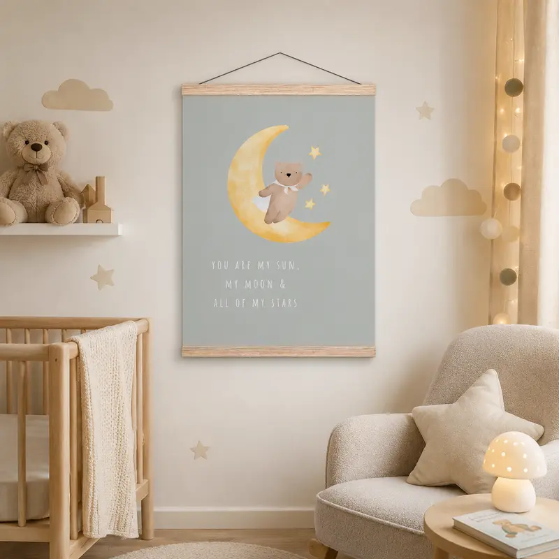 littlewho Moon - Notfallposter