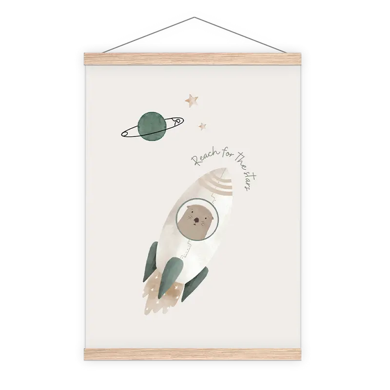 littlewho Rocket - Notfallposter