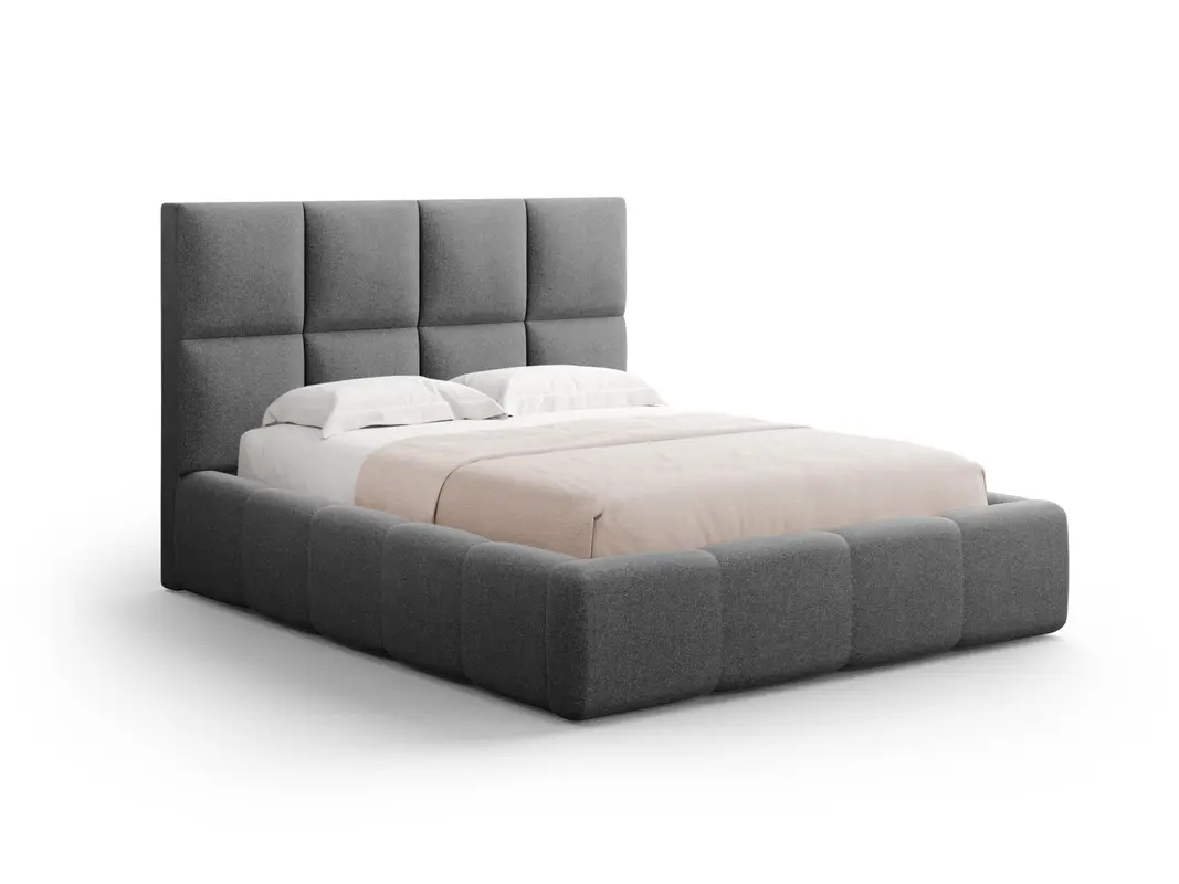 Livigno Bett mit Stauraum mit Kopfteil 180cm