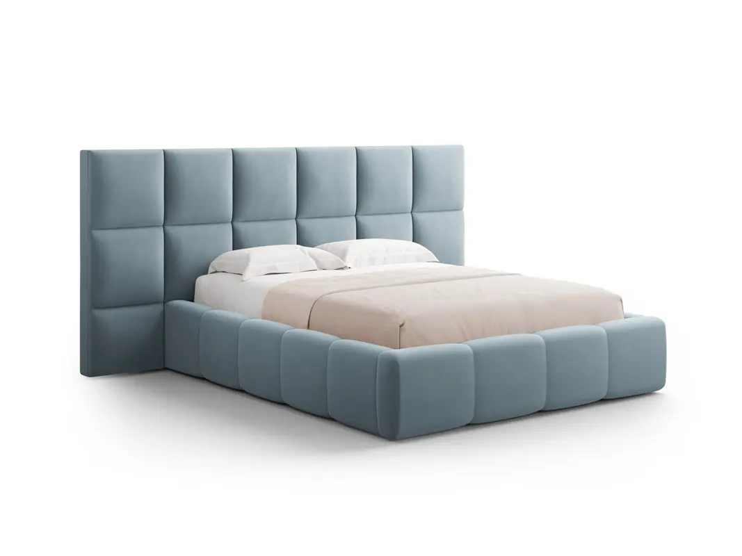 Livigno Bett mit Stauraum With Double Kopfteil 140cm