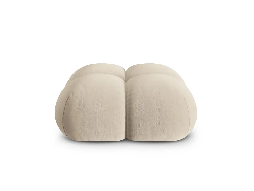 Loretto Velour Pouf 1 Sitz 90cm