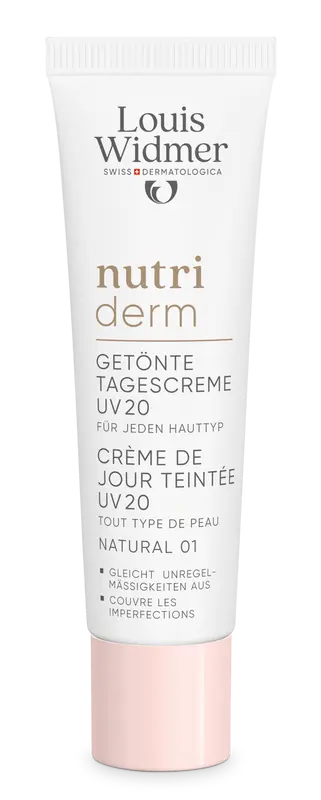 Louis Widmer nutriderm Getönte Tagescreme UV 20
