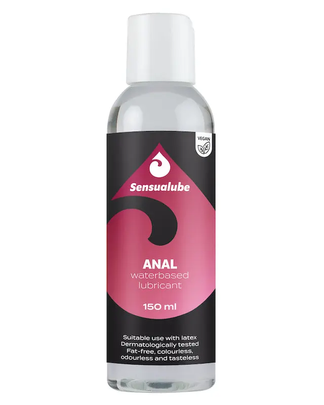 Lubrifiant Anal à base d'eau Sensualube