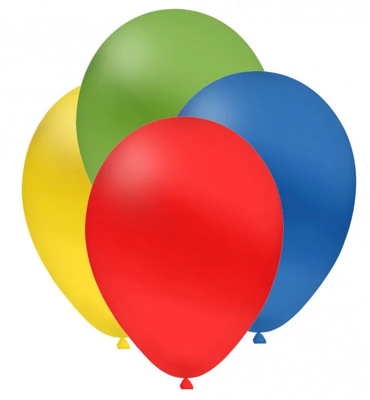 Luftballons bunt sortiert · 100 Stück
