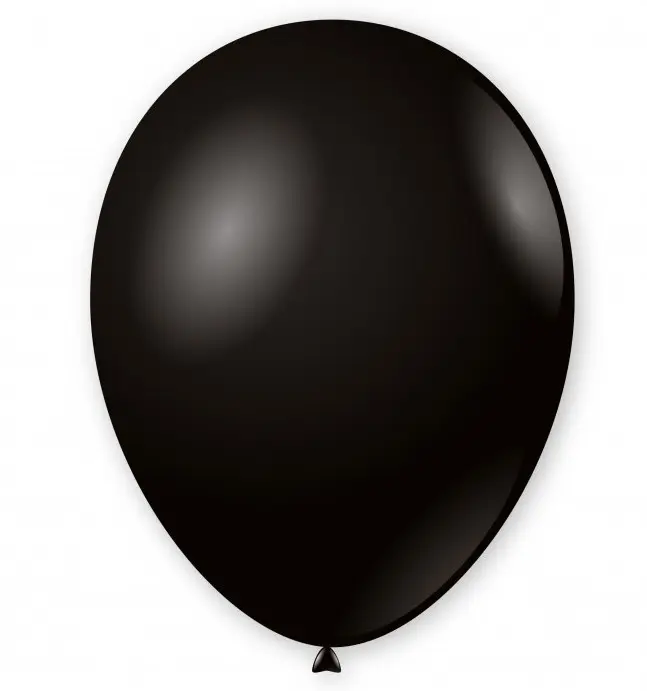 Luftballons schwarz · 100 Stück