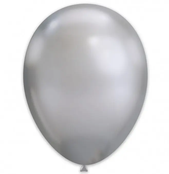 Luftballons silber · 100 Stück