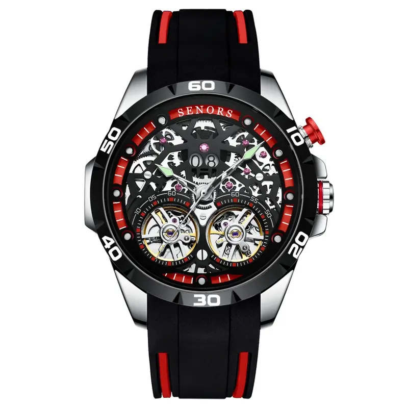 Lumineszierende Herren-Armbanduhr