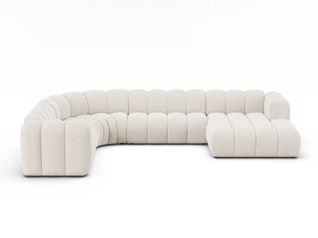Lupine Modular Panoramic Ecksofa links 6 Sitzer