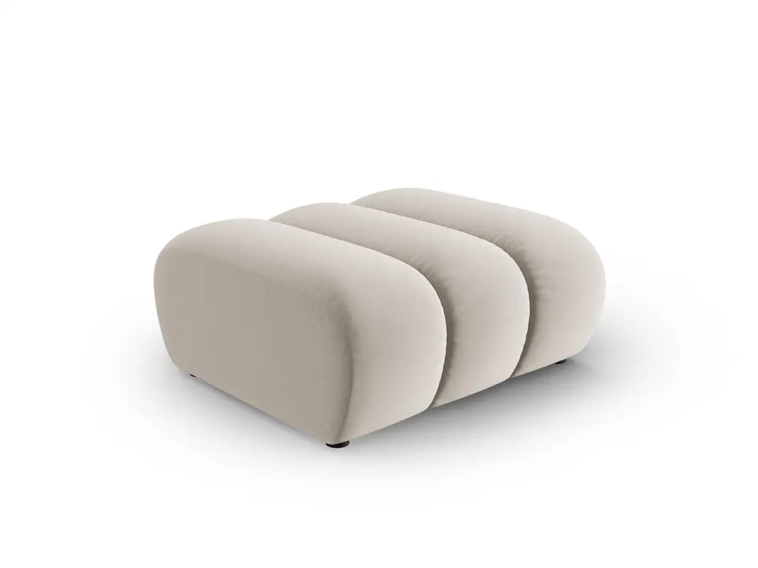 Lupine Velour Pouf 1 Sitz