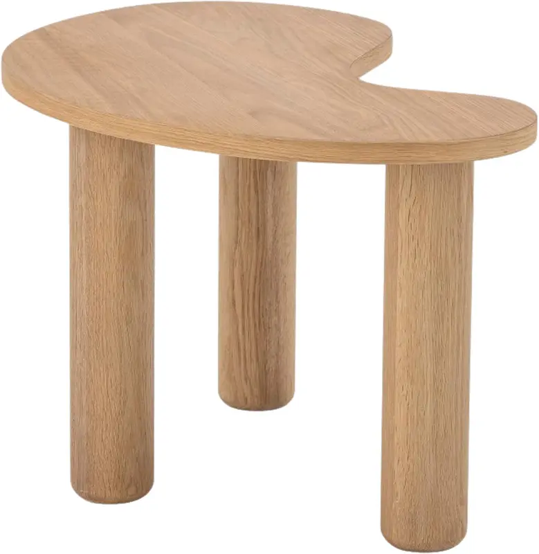 Luppa Couchtisch, Natur, Gummibaumholz