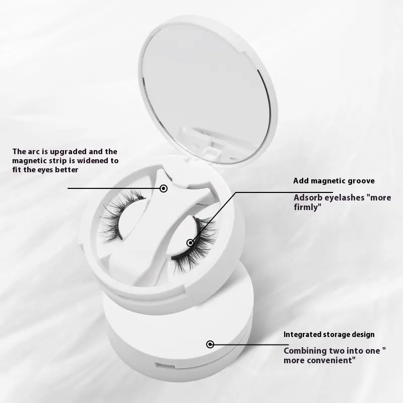 Magnetische Camellien-Wimpern