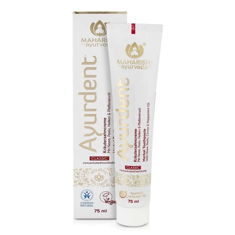 Maharishi Ayurveda Ayurdent Zahncreme Classic – mit Triphala & Neem 75 ml