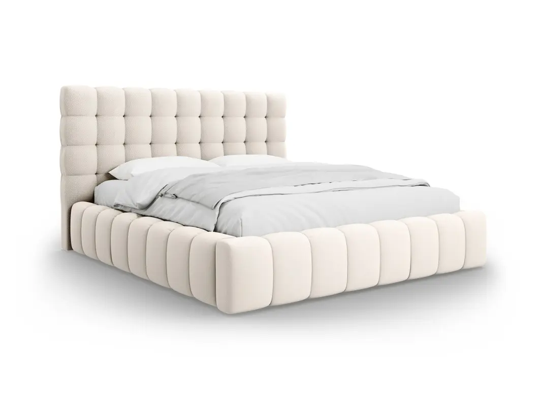 Mamaia Bett mit Stauraum und Headboard 140cm