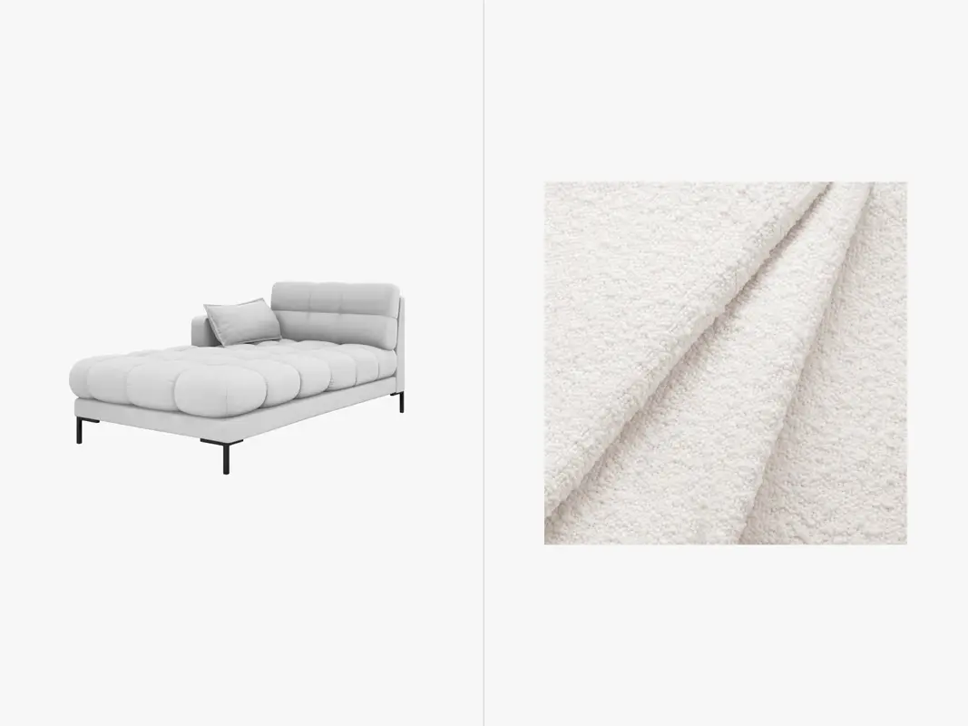 Mamaia Sofa Chaise Lounge links 1 Sitz