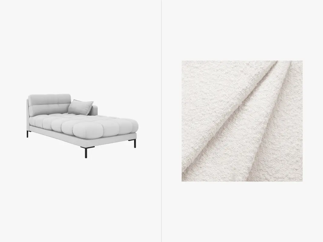 Mamaia Sofa Chaise Lounge rechts 1 Sitz