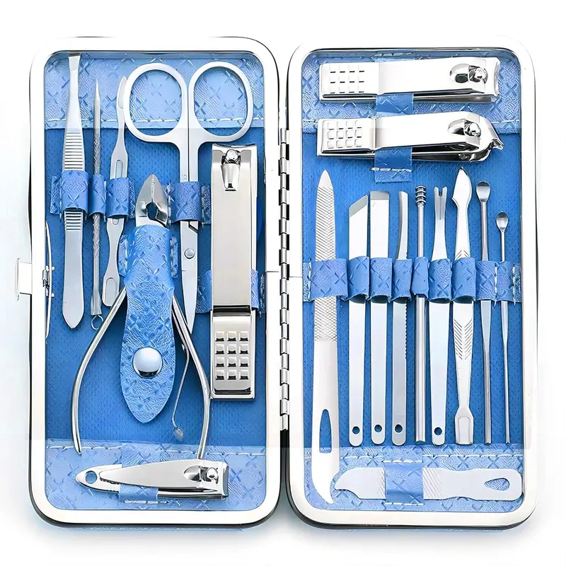 Maniküre- und Pediküre-Set (19-teilig)