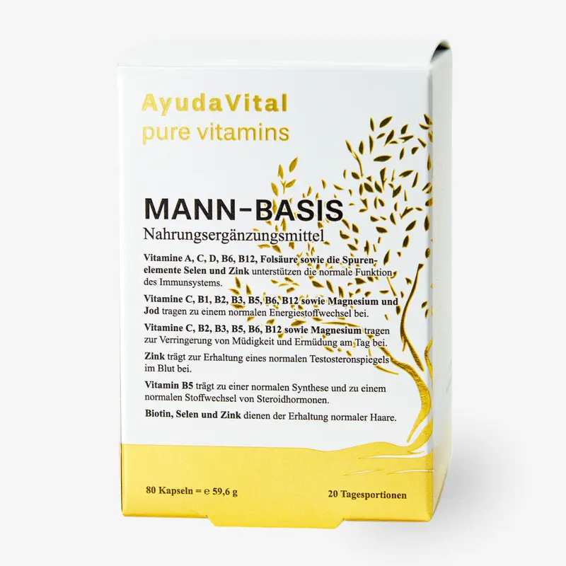 MANN-BASIS Mikronährstoffe Männer