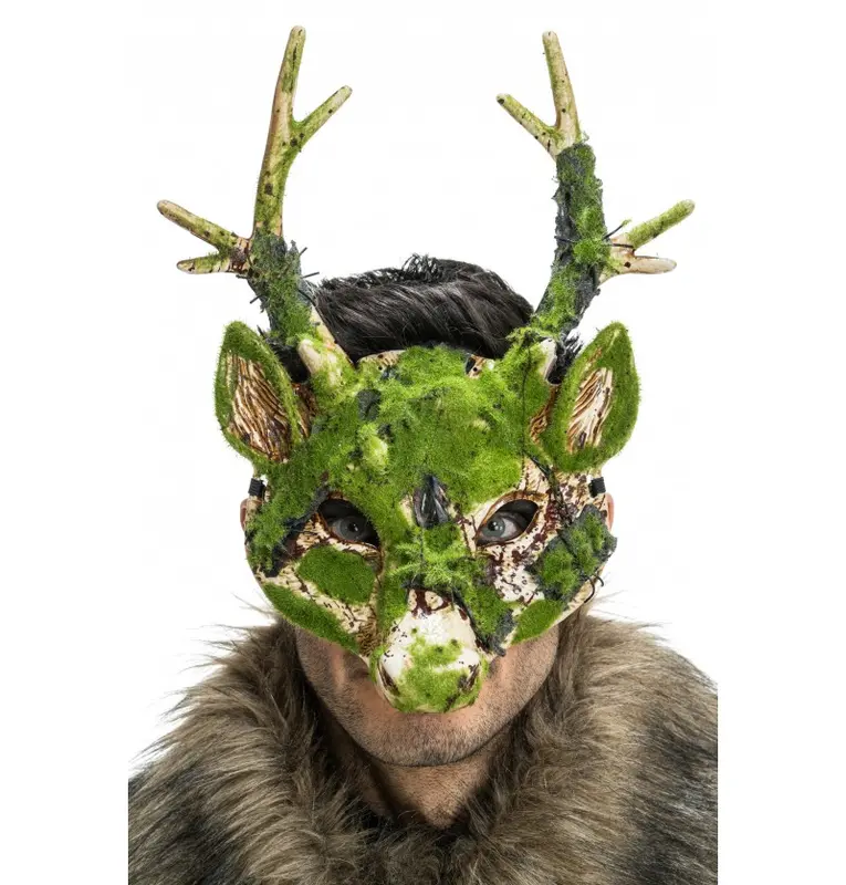 Maske Hirsch Moos Effekt