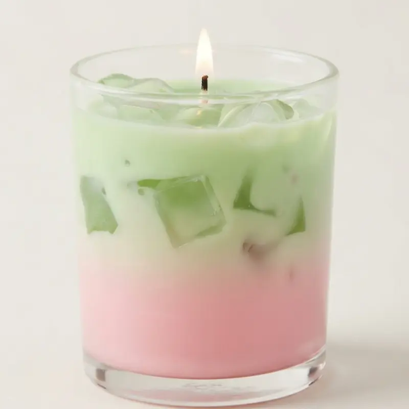 Matcha & Kokosnuss Kerze