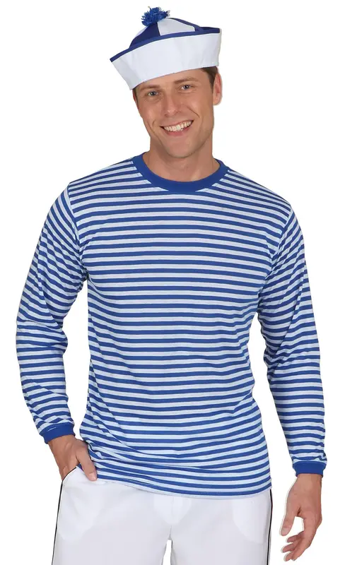 Matrosen Ringelpulli blau/weiss