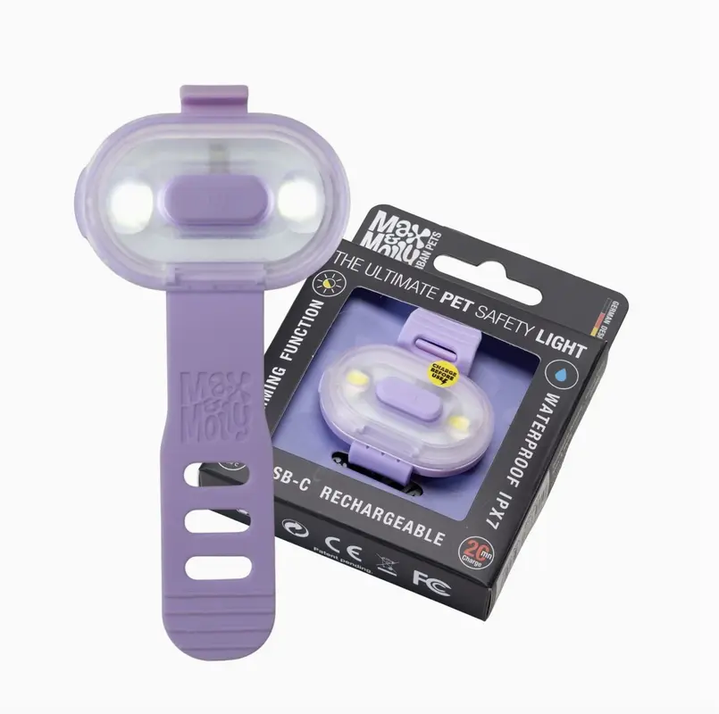 Max & Molly Matrix 2.0 Ultra LED Sicherheitslicht lavendel