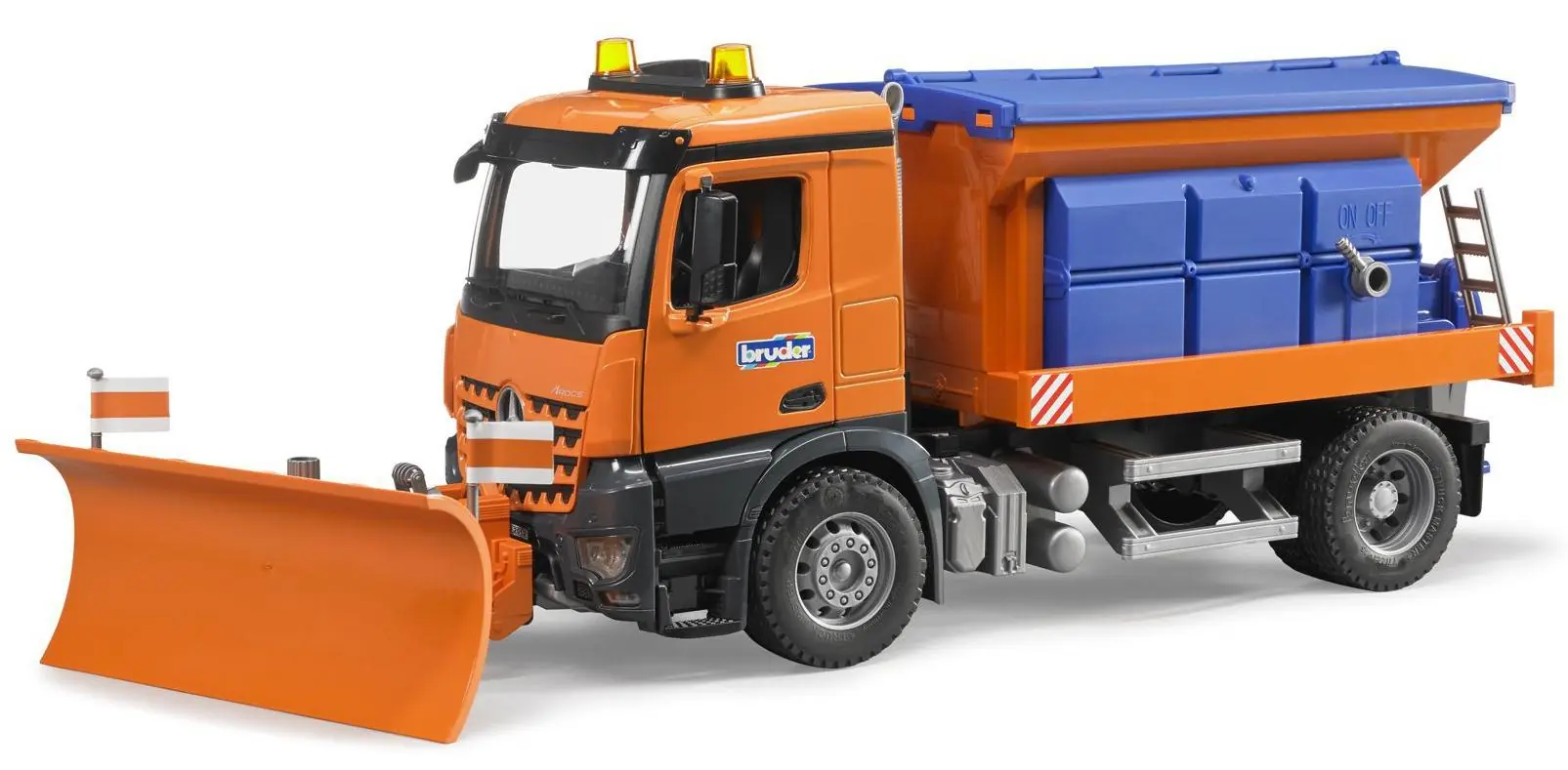 MB Arocs Winterdienst mit Räumschild