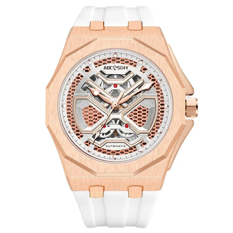 Mechanische Herrenuhr mit Leuchtanzeige