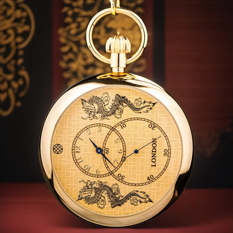 Mechanische Taschenuhr mit Automatikwerk
