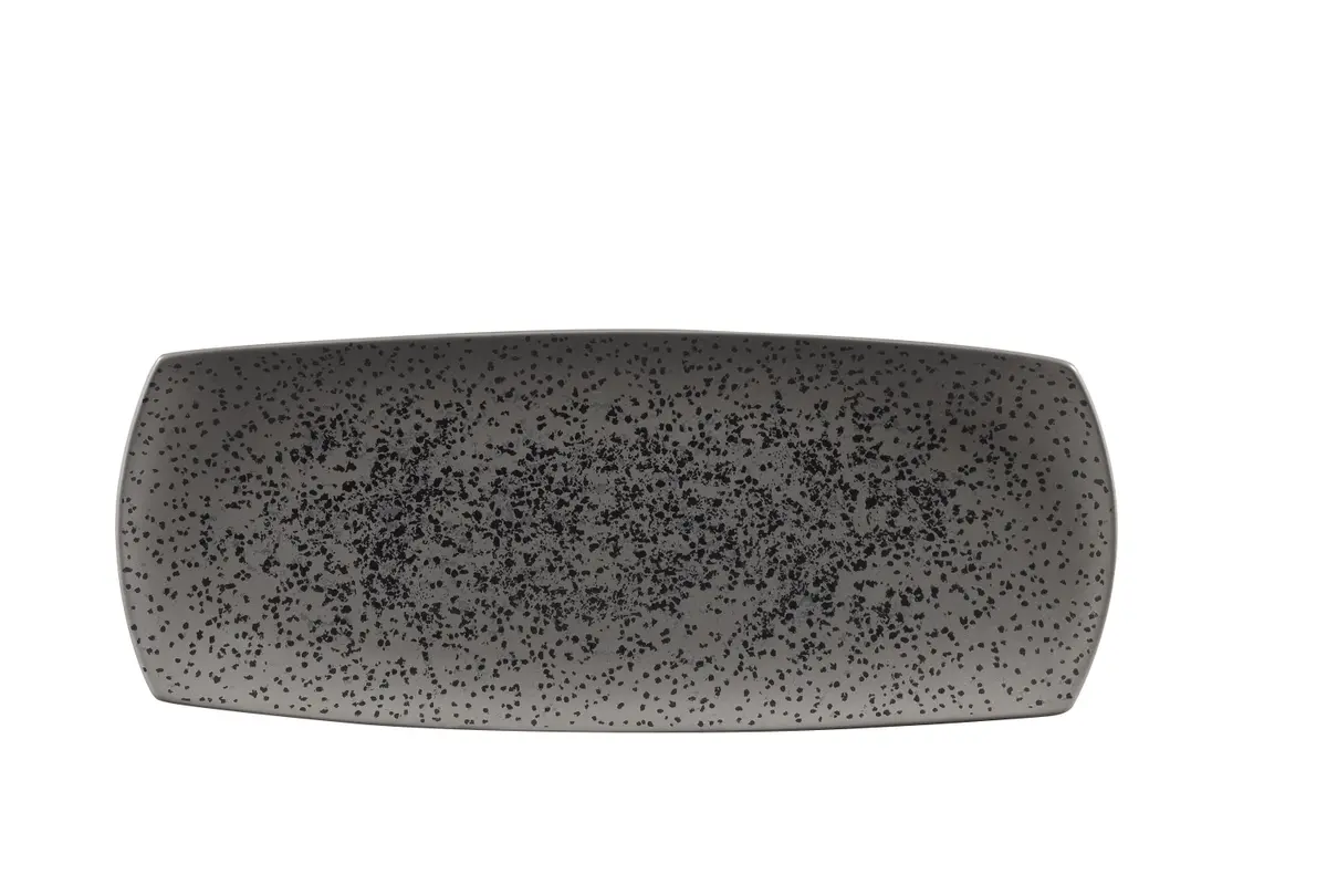 Menu Shades Caldera Flint Grey Platte rechteckig 35.5x14.2cm