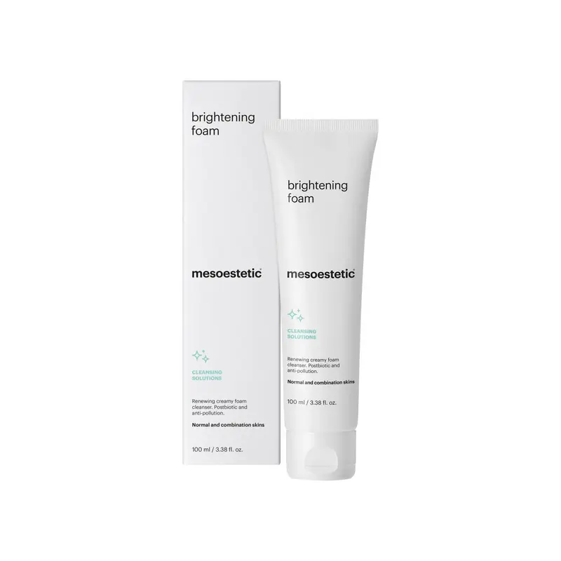mesoestetic brightening foam