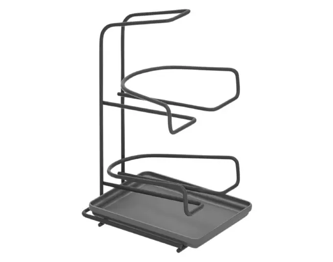 METALTEX Abtropfgestell Moka-Station 3 Lava schwarz 16x12x20 cm