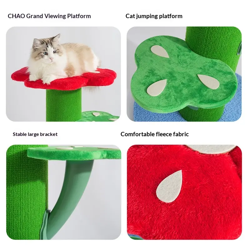 Miao Xianer Katzen-Kletterbaum „Springende Pflanze“