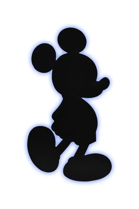 Mickey Mouse Wandleuchte - Blau