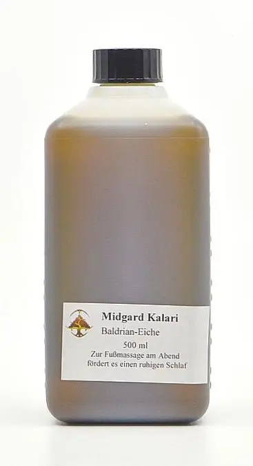 Midgard Kalari - Ayurvedisches Massageöl Baldrian Eiche (Extra Pflegend)